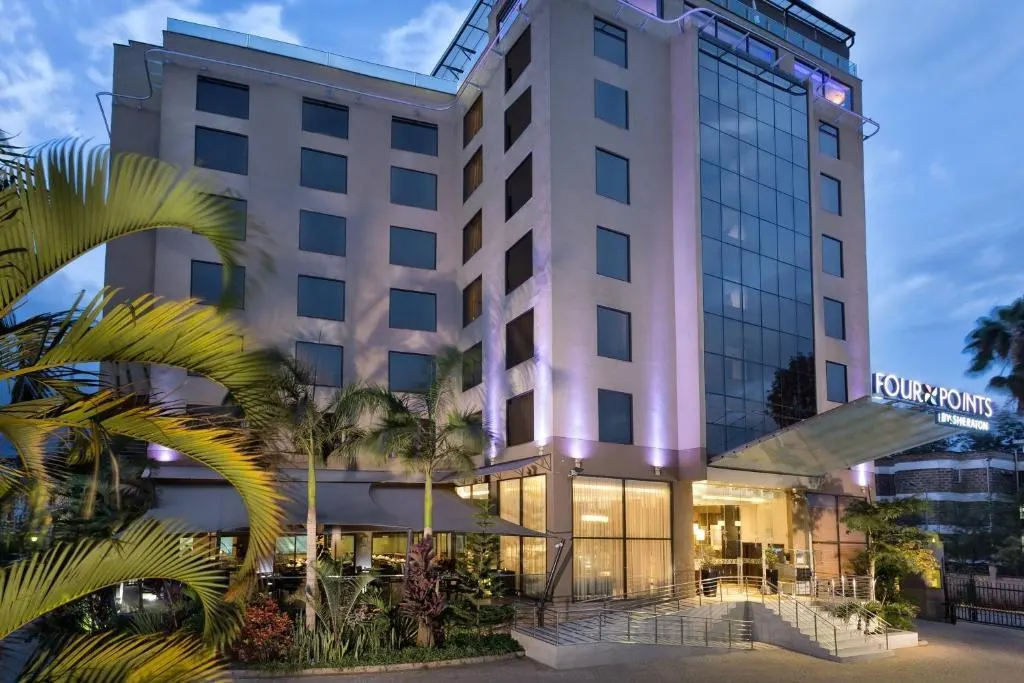 Four Points by Sheraton Nairobi Hurlingham at dusk